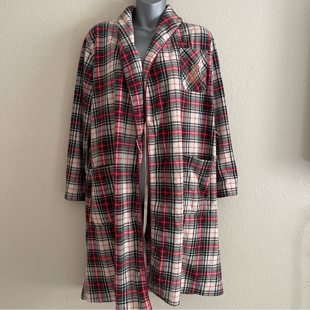Lauren Ralph Lauren plaid Robe x-small